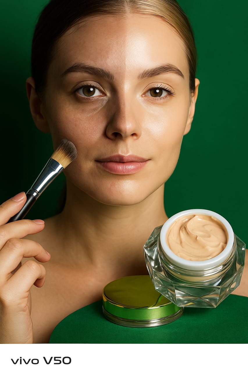 Professional HD Foundation – Long-Lasting Bridal Makeup with Natural Finish